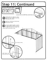 Preview for 29 page of Arrow Storage Products AR1012 C1 Owner'S Manual & Assembly Manual