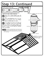 Preview for 35 page of Arrow Storage Products AR1012 C1 Owner'S Manual & Assembly Manual