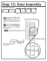 Preview for 39 page of Arrow Storage Products AR1012 C1 Owner'S Manual & Assembly Manual