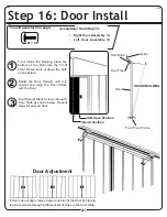 Preview for 41 page of Arrow Storage Products AR1012 C1 Owner'S Manual & Assembly Manual