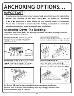 Preview for 42 page of Arrow Storage Products AR1012 C1 Owner'S Manual & Assembly Manual