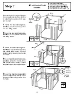 Preview for 20 page of Arrow Storage Products BD88GB Owner'S Manual & Assembly Instructions