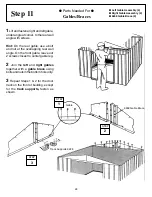 Preview for 24 page of Arrow Storage Products BD88GB Owner'S Manual & Assembly Instructions