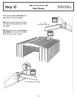 Preview for 25 page of Arrow Storage Products BD88GB Owner'S Manual & Assembly Instructions