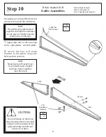 Предварительный просмотр 23 страницы Arrow Storage Products BR106 Owner'S Manual & Assembly Instructions