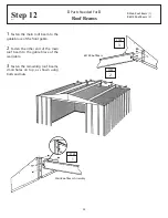 Предварительный просмотр 25 страницы Arrow Storage Products BR106 Owner'S Manual & Assembly Instructions