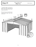 Предварительный просмотр 28 страницы Arrow Storage Products BR106 Owner'S Manual & Assembly Instructions