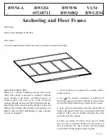 Предварительный просмотр 24 страницы Arrow Storage Products BW54-A Owner'S Manual & Assembly Instructions