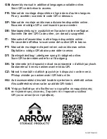 Preview for 2 page of Arrow Storage Products CG1012 Owner'S Manual & Assembly Instructions