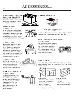 Preview for 7 page of Arrow Storage Products CG1012 Owner'S Manual & Assembly Instructions