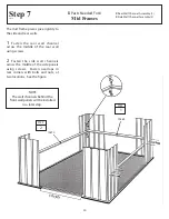 Preview for 20 page of Arrow Storage Products CG1012 Owner'S Manual & Assembly Instructions