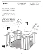 Preview for 21 page of Arrow Storage Products CG1012 Owner'S Manual & Assembly Instructions