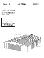 Preview for 29 page of Arrow Storage Products CG1012 Owner'S Manual & Assembly Instructions