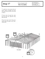 Preview for 30 page of Arrow Storage Products CG1012 Owner'S Manual & Assembly Instructions