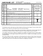 Preview for 5 page of Arrow Storage Products CLG1414BG Owner'S Manual And Assembly Manual