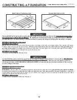 Preview for 12 page of Arrow Storage Products CLG1414BG Owner'S Manual And Assembly Manual