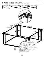 Preview for 24 page of Arrow Storage Products CLG1414BG Owner'S Manual And Assembly Manual