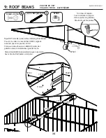 Preview for 34 page of Arrow Storage Products CLG1414BG Owner'S Manual And Assembly Manual