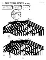 Preview for 38 page of Arrow Storage Products CLG1414BG Owner'S Manual And Assembly Manual