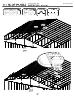 Preview for 42 page of Arrow Storage Products CLG1414BG Owner'S Manual And Assembly Manual