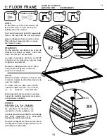 Preview for 13 page of Arrow Storage Products CLG65BG Series Owner'S Manual & Assembly Manual