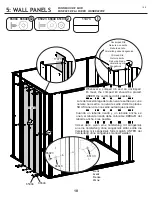 Preview for 18 page of Arrow Storage Products CLG65BG Series Owner'S Manual & Assembly Manual