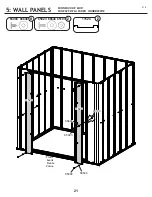 Preview for 21 page of Arrow Storage Products CLG65BG Series Owner'S Manual & Assembly Manual