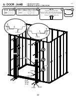 Preview for 22 page of Arrow Storage Products CLG65BG Series Owner'S Manual & Assembly Manual