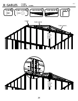 Preview for 25 page of Arrow Storage Products CLG65BG Series Owner'S Manual & Assembly Manual