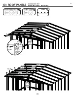 Preview for 31 page of Arrow Storage Products CLG65BG Series Owner'S Manual & Assembly Manual