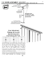 Preview for 38 page of Arrow Storage Products CLG65BG Series Owner'S Manual & Assembly Manual