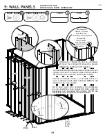 Preview for 19 page of Arrow Storage Products CLG66BG Owner'S Manual & Assembly Manual