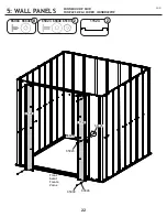 Preview for 22 page of Arrow Storage Products CLG66BG Owner'S Manual & Assembly Manual