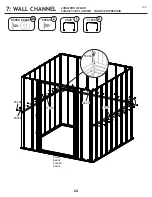 Preview for 24 page of Arrow Storage Products CLG66BG Owner'S Manual & Assembly Manual