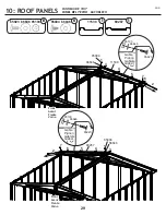 Preview for 29 page of Arrow Storage Products CLG66BG Owner'S Manual & Assembly Manual