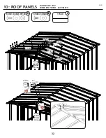 Preview for 32 page of Arrow Storage Products CLG66BG Owner'S Manual & Assembly Manual