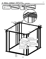 Preview for 20 page of Arrow Storage Products CLG67BG Owner'S Manual & Assembly Manual