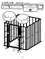 Preview for 25 page of Arrow Storage Products CLG67BG Owner'S Manual & Assembly Manual