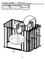 Предварительный просмотр 24 страницы Arrow Storage Products CLG86BG Owner'S Manual & Assembly Manual