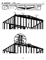 Предварительный просмотр 28 страницы Arrow Storage Products CLG86BG Owner'S Manual & Assembly Manual