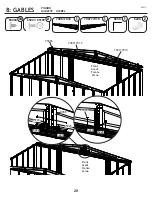 Предварительный просмотр 29 страницы Arrow Storage Products CLG86BG Owner'S Manual & Assembly Manual