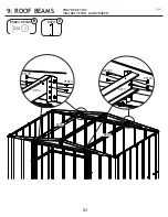 Предварительный просмотр 31 страницы Arrow Storage Products CLG86BG Owner'S Manual & Assembly Manual