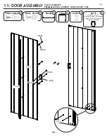 Предварительный просмотр 34 страницы Arrow Storage Products CLG86BG Owner'S Manual & Assembly Manual