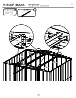 Preview for 33 page of Arrow Storage Products CLG87BG Owner'S Manual & Assembly Manual