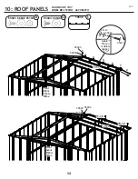 Preview for 34 page of Arrow Storage Products CLG87BG Owner'S Manual & Assembly Manual