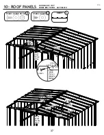 Preview for 37 page of Arrow Storage Products CLG87BG Owner'S Manual & Assembly Manual