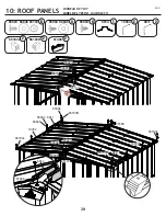 Preview for 39 page of Arrow Storage Products CLG87BG Owner'S Manual & Assembly Manual