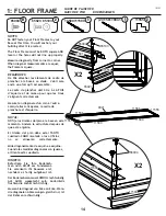 Preview for 14 page of Arrow Storage Products CLP84BG Owner'S Manual & Assembly Manual