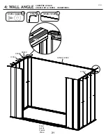 Preview for 21 page of Arrow Storage Products CLP84BG Owner'S Manual & Assembly Manual