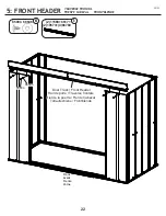 Preview for 22 page of Arrow Storage Products CLP84BG Owner'S Manual & Assembly Manual